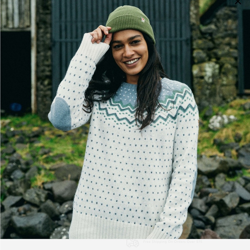 Fjallraven Ovik Knit Sweater WORN ONCE!